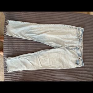 Womens Size 22W / 36 Abercrombie Skinny High Rise Light Wash